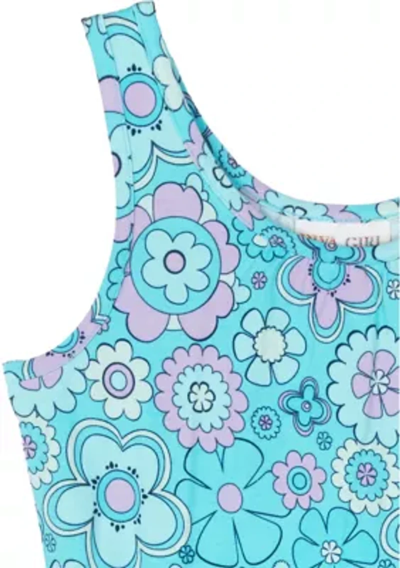 Girls 7-16 Groovy Printed Dress