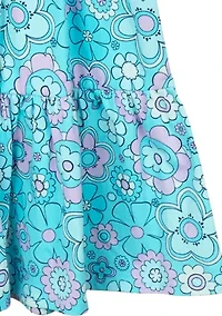 Girls 7-16 Groovy Printed Dress