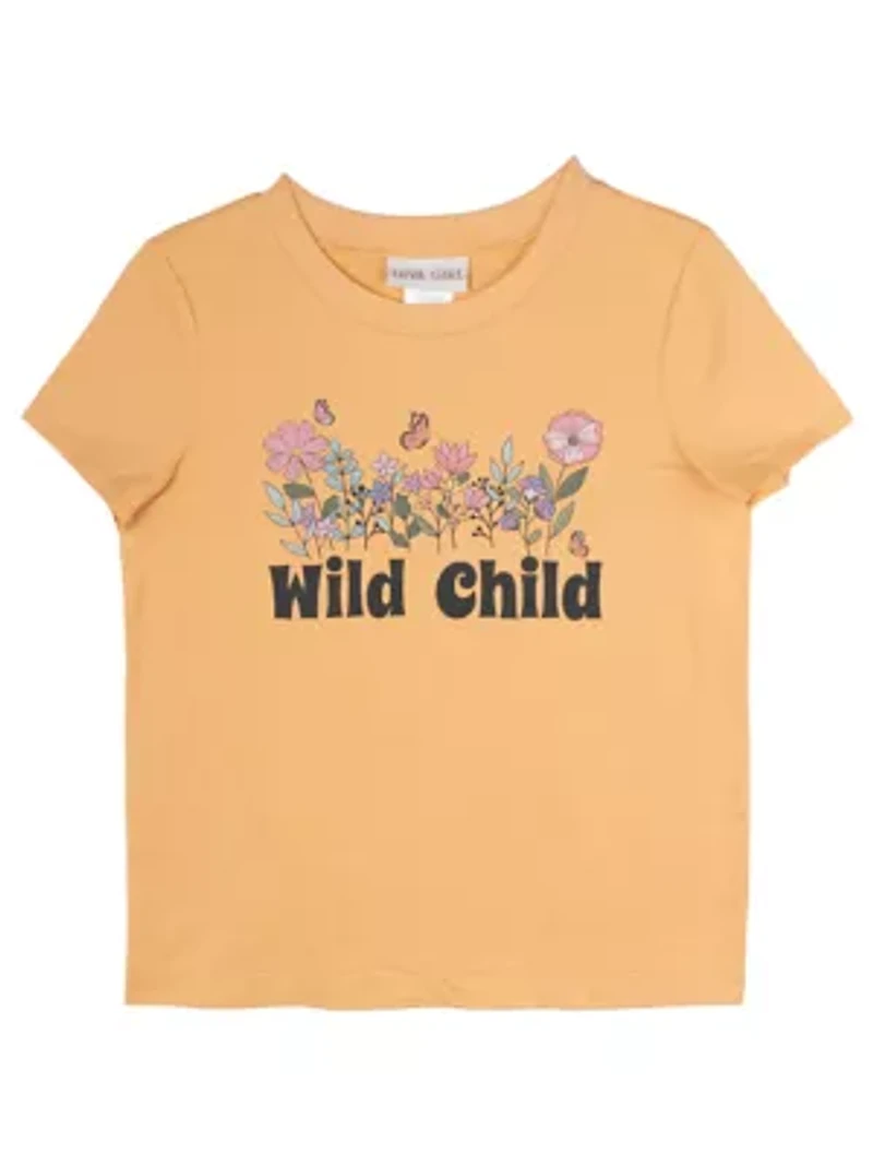 Girls 7-16 Wild Child Graphic T-Shirt