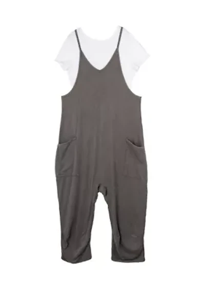 Girls 7-16 Jumpsuit and T-Shirt Set