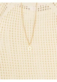 Girls 7-16 Top, Skort and Necklace Set