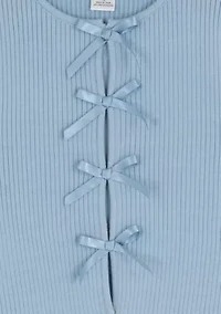 Girls 7-16 Ribbed Sweater and Twill Pants Set