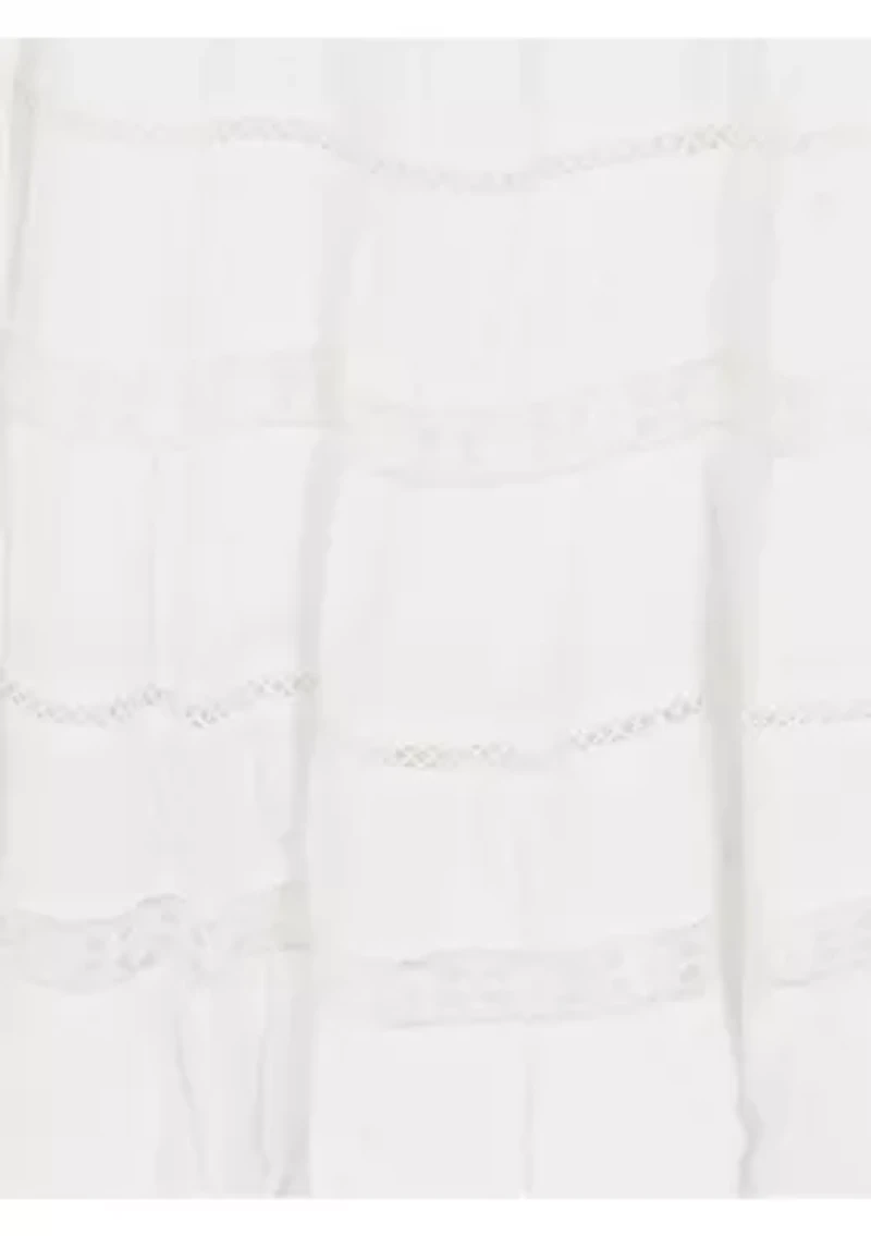 Girls 7-16 Denim Vest Skirt Set