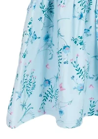 Girls 7-16 Floral Tiered Dress