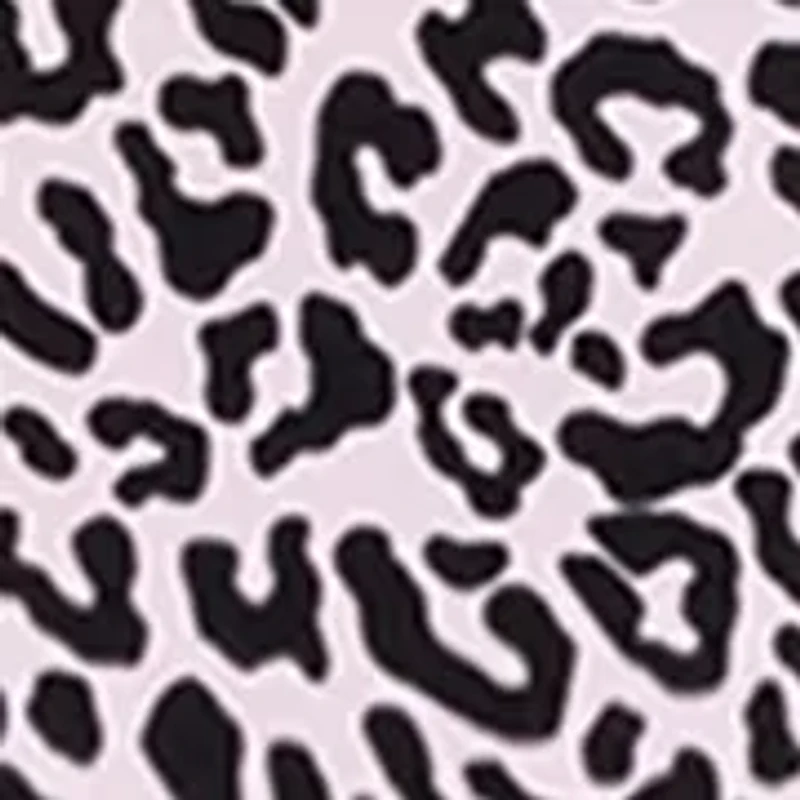 Girls 7-16 Leopard Knit Shirred Waist Dress