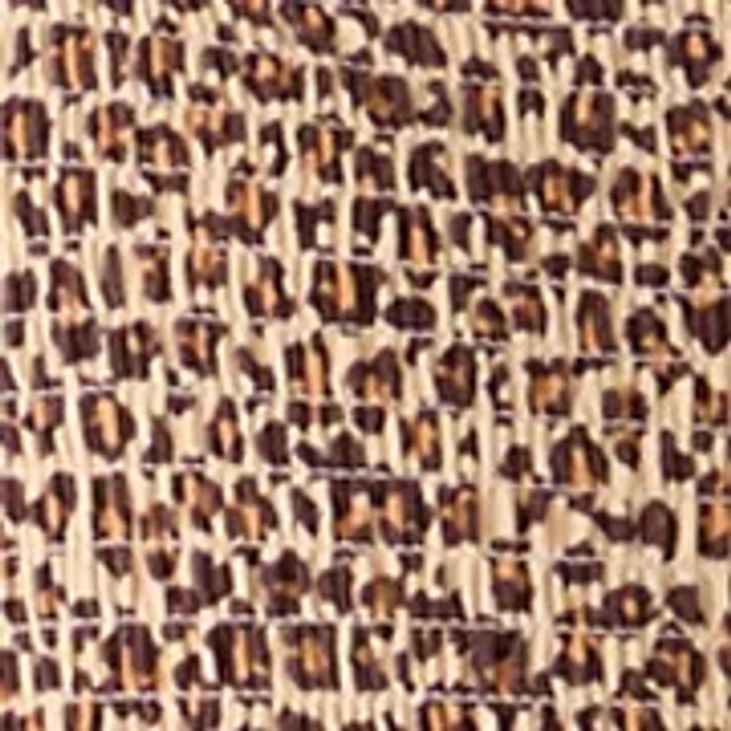 Girls 7-16 Leopard Print Smocked Dress