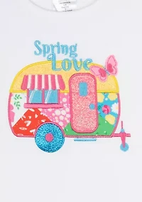 Girls 4-6x Camper Top