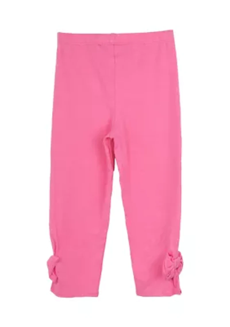 Girls 4-6x Bow Leggings