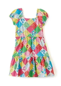 Girls 4-6x Patch Dress