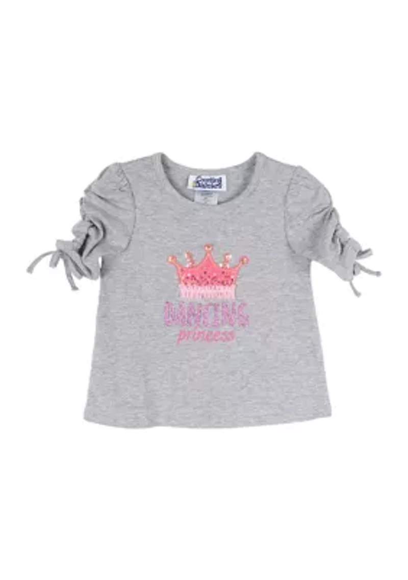 Girls 4-6x Dancing Princess Graphic Top