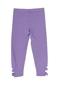 Girls 4-6x Solid Knotted Leggings