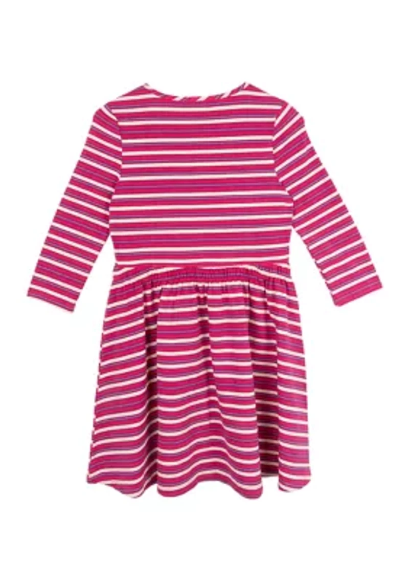 Girls 4-6x Striped Dress