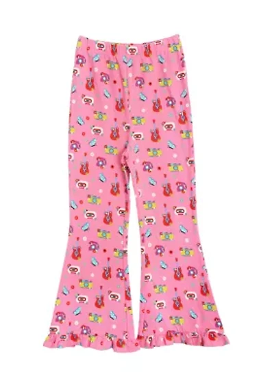 Girls 4-6x Printed Flared Leggings