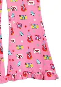 Girls 4-6x Printed Flared Leggings