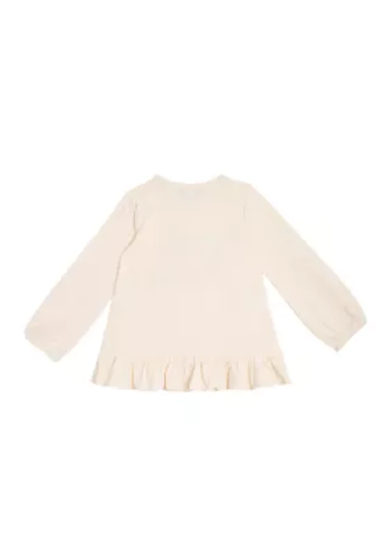 Girls 4-6x Long Sleeve Play Cassette Top