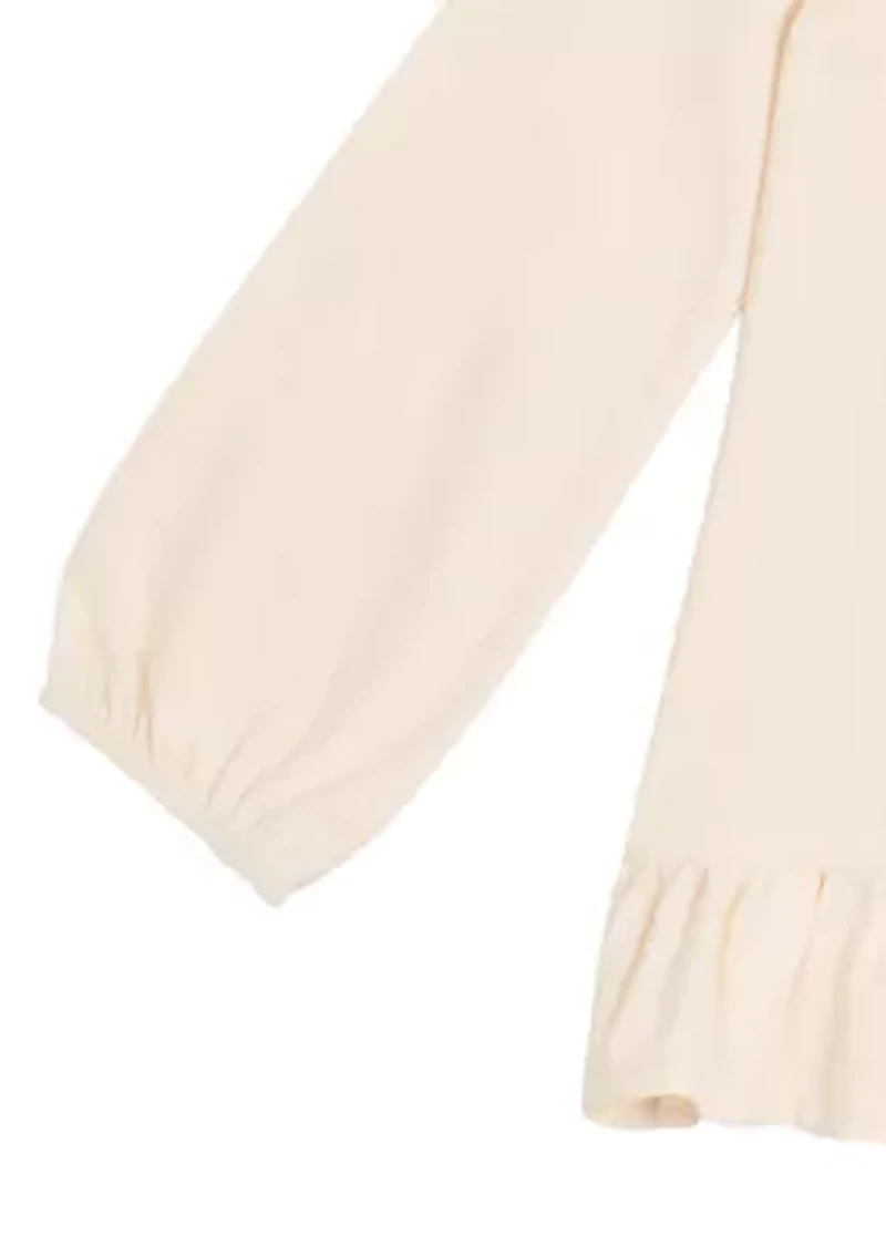 Girls 4-6x Long Sleeve Play Cassette Top
