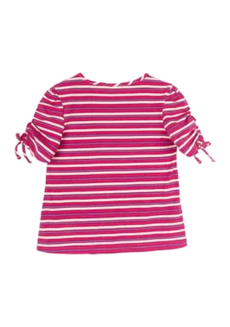 Girls 7-16 Striped Top