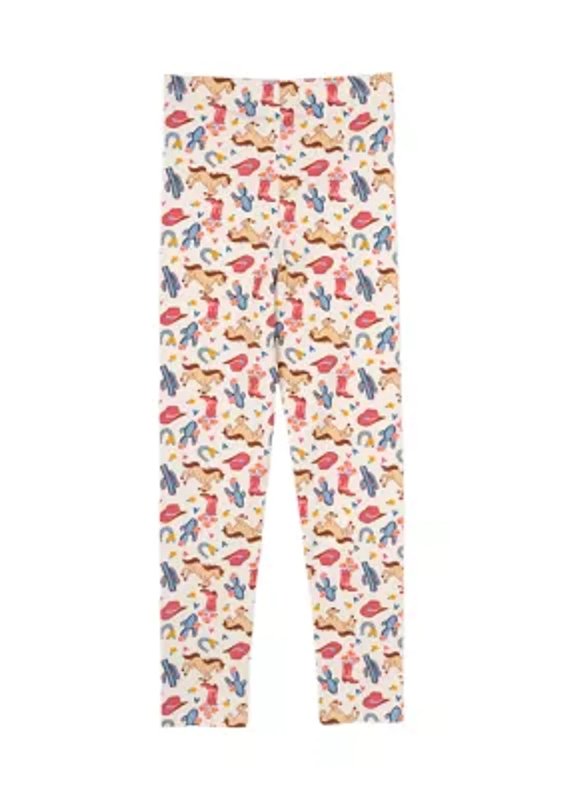 Girls 7-16 Printed Leggings