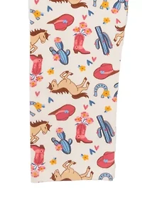 Girls 7-16 Printed Leggings