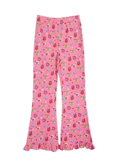 Girls 7-16 Printed Flared Leggings