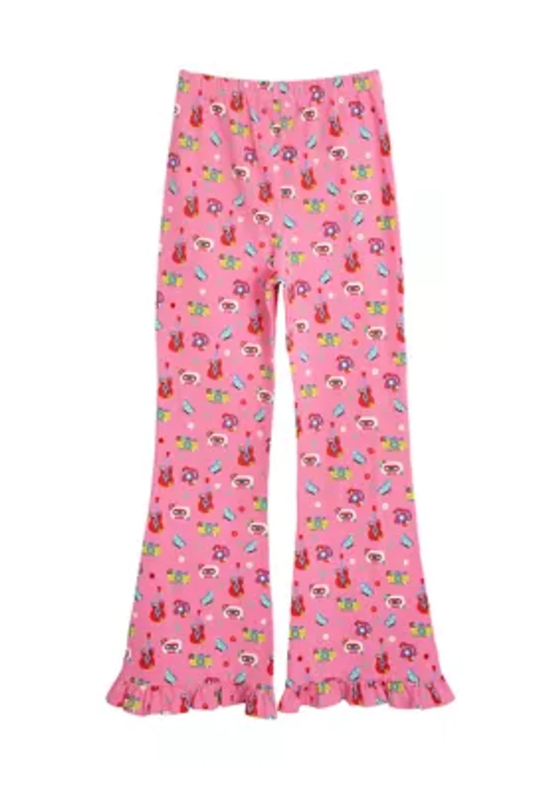 Girls 7-16 Printed Flared Leggings