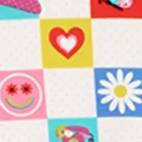 Girls 7-16 Check Icon Tiered Sundress