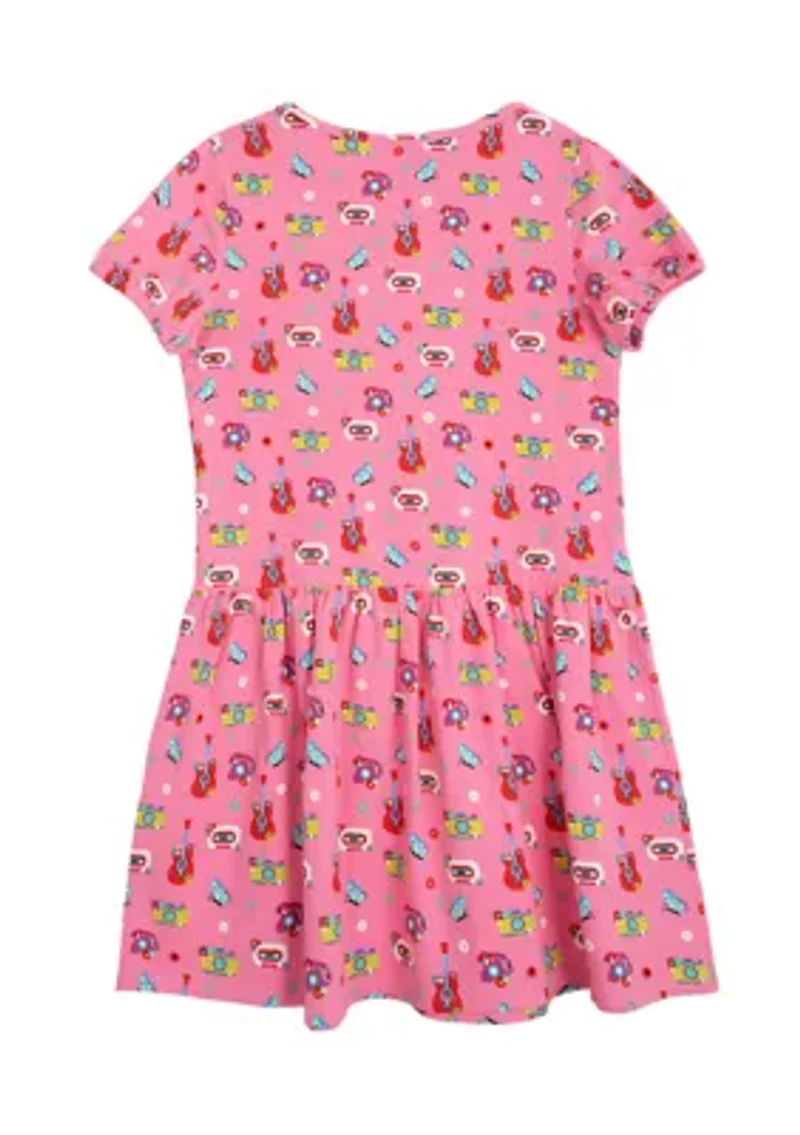 Girls 7-16 Printed Dress