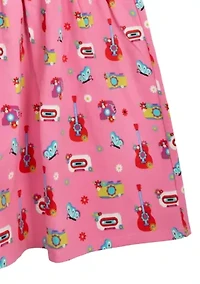 Girls 7-16 Printed Dress