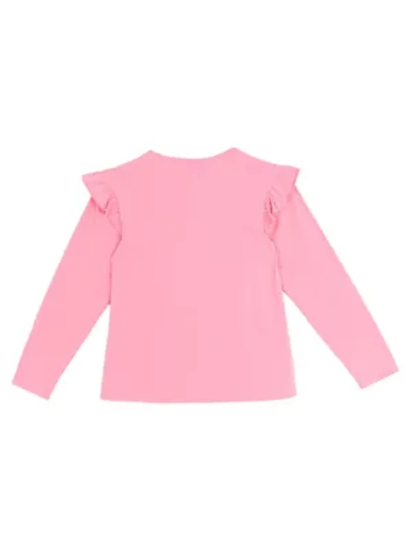 Girls 7-16 Long Sleeve Skate Graphic T-Shirt