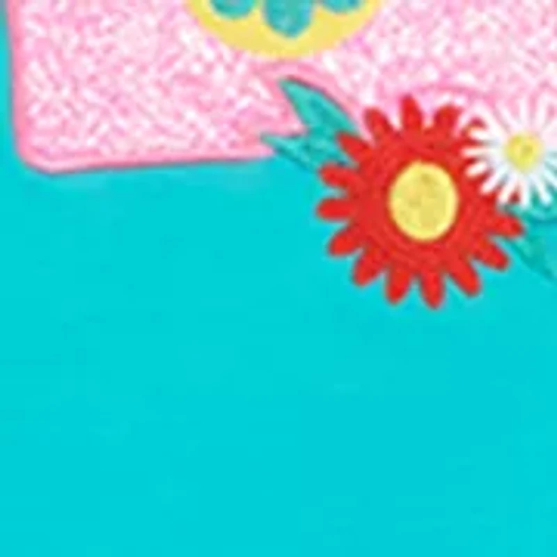 Girls 7-16 Phone Appliqué Top