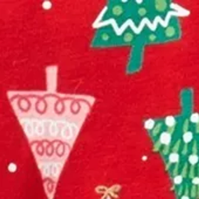 Girls 4-6x Tree Print Top