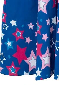 Girls 4-6x Star Printed Dress