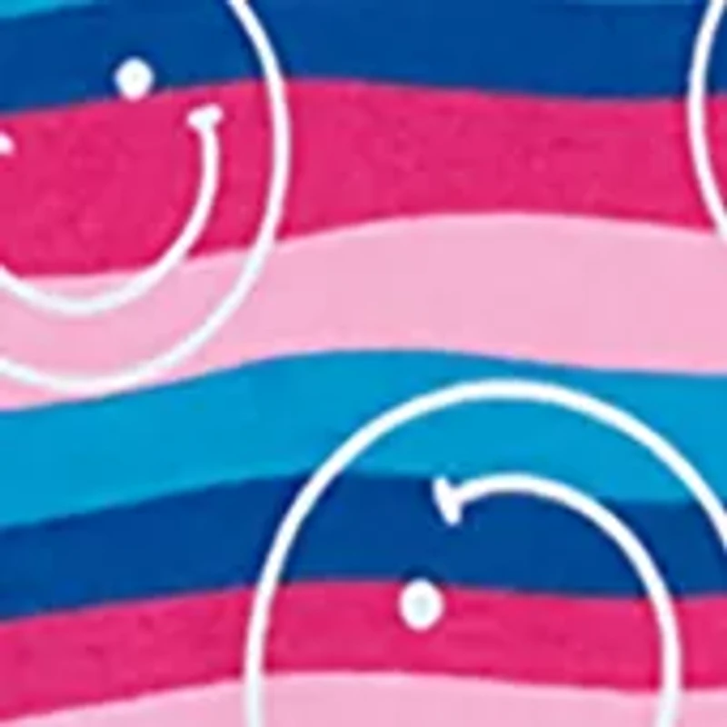 Girls 4-6x Stripe Smile T-Shirt