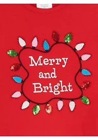 Girls 4-6x  Merry and Bright Top