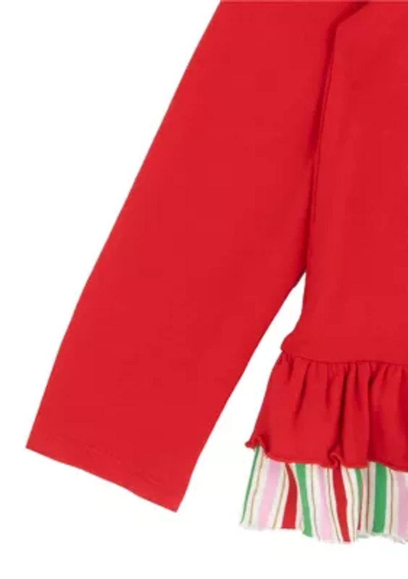 Girls 4-6x  Merry and Bright Top