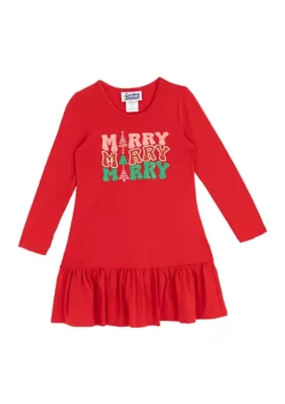 Girls 4-6x Merry Dress
