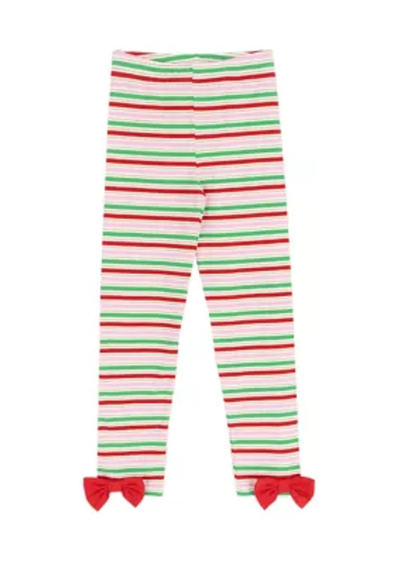 Girls 4-6x Striped Leggings