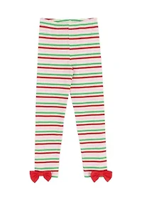 Girls 4-6x Striped Leggings