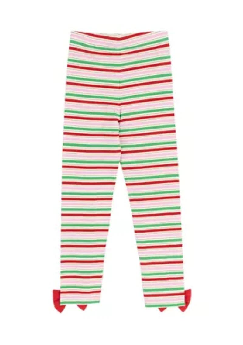 Girls 4-6x Striped Leggings