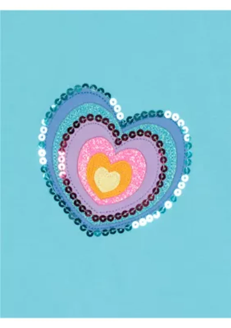 Girls 4-6 Heart Top