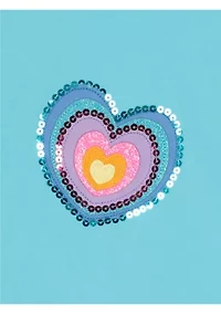 Girls 4-6 Heart Top