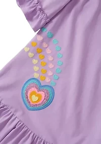 Girls 4-6x Hearts Maxi Dress