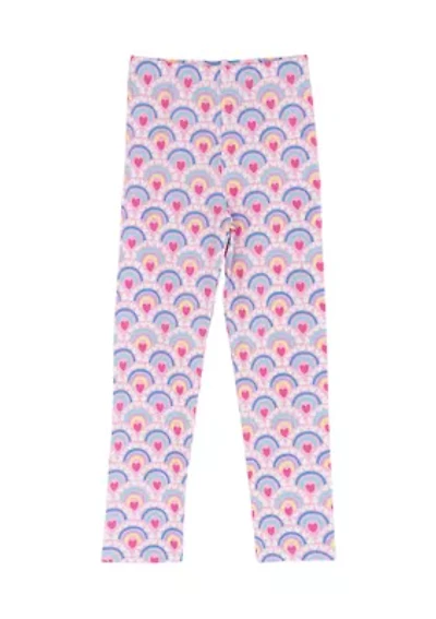 Girls 4-6 Rainbow Leggings