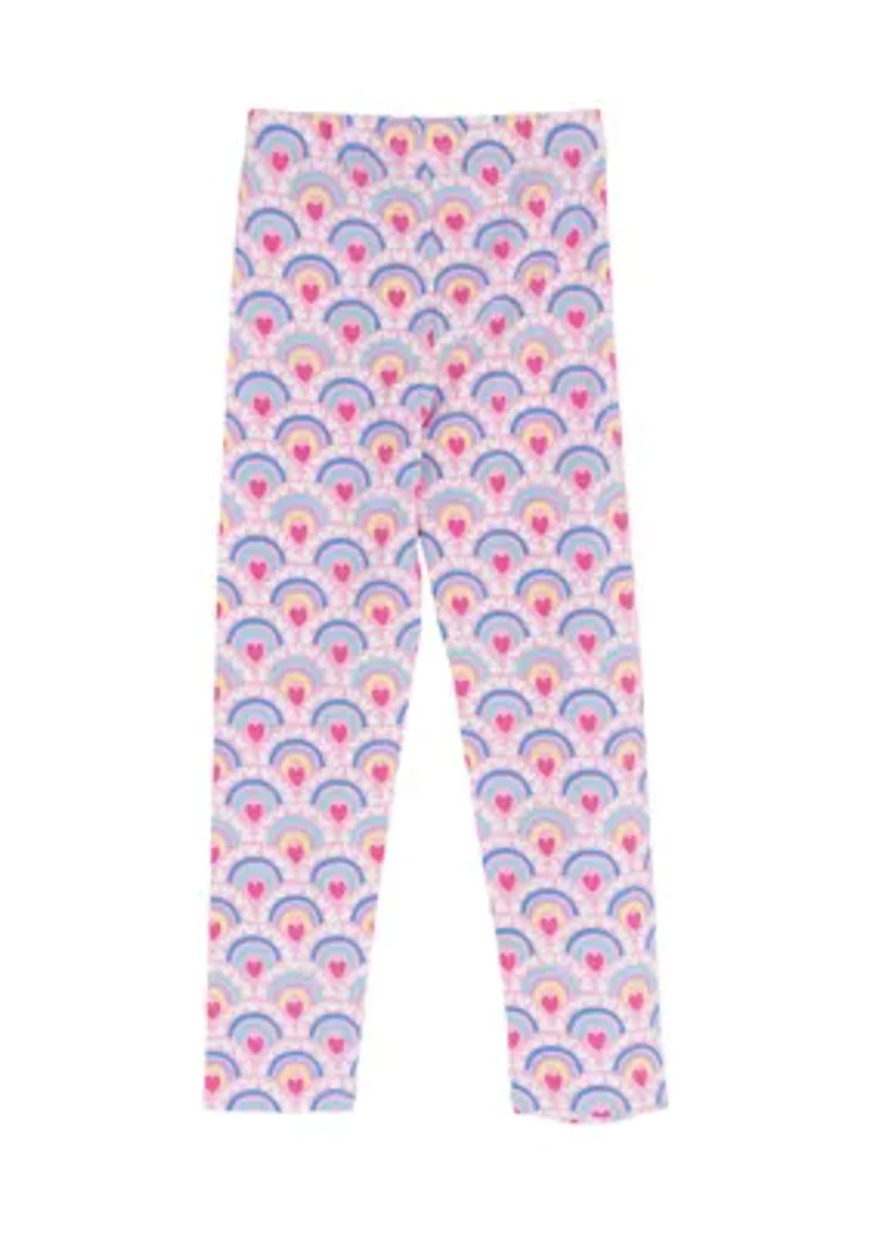 Girls 4-6 Rainbow Leggings