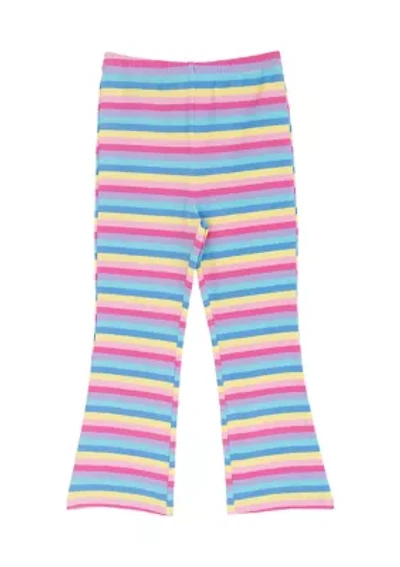 Girls 4-6 Striped Flare Leggings