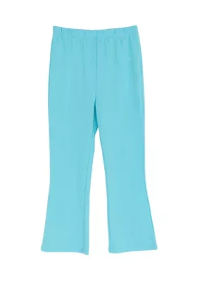 Girls 4-6 Aqua Flare Leggings