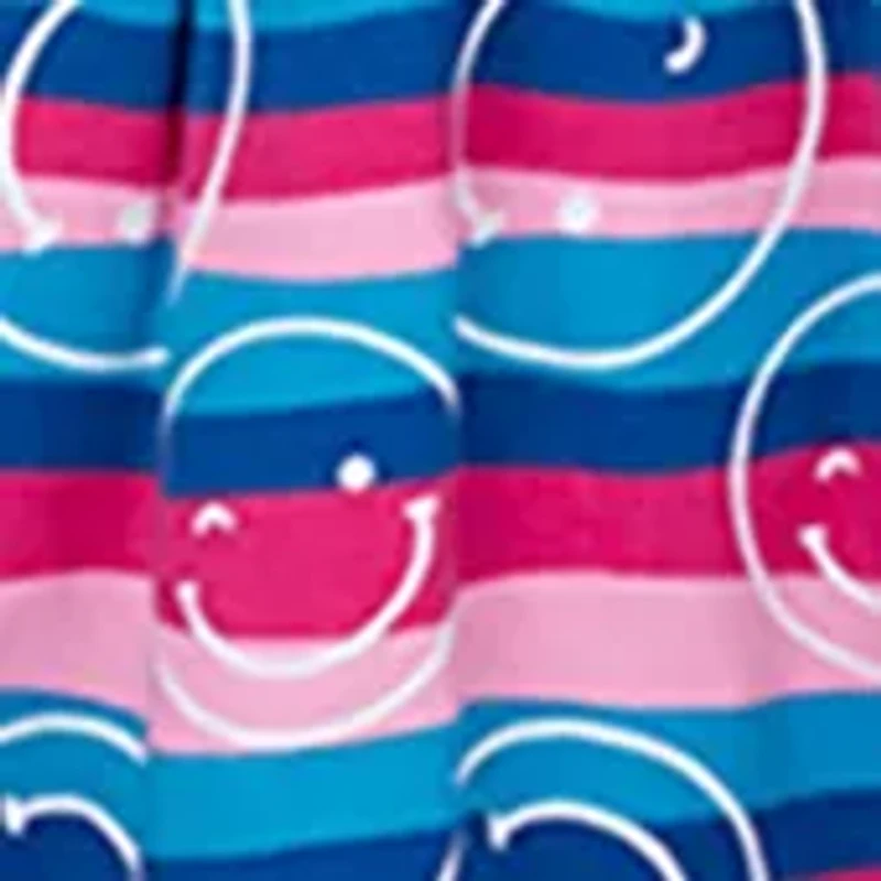Girls 7-16 Stripe Smile Dress