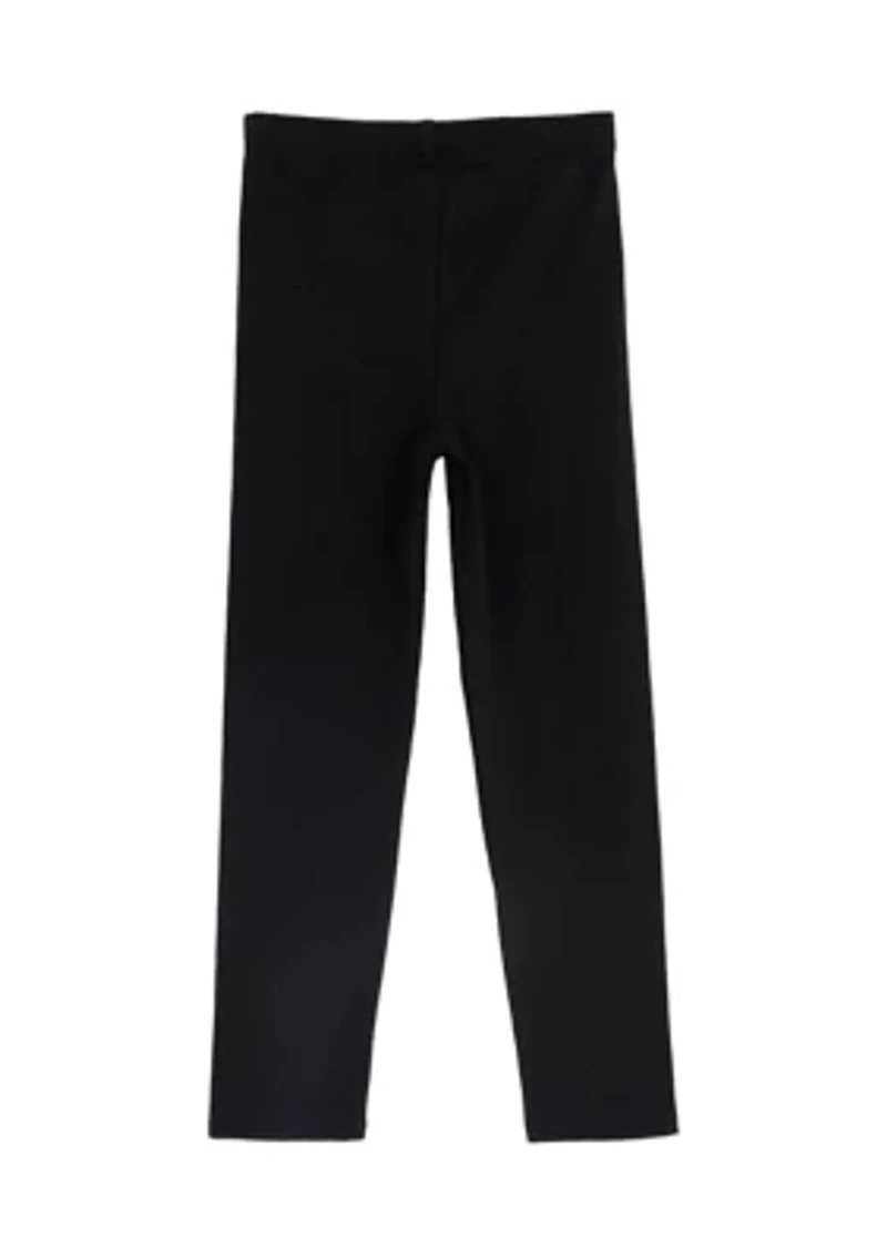 Girls 7-16 Solid Leggings