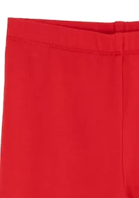 Girls 7-16 Red Leggings
