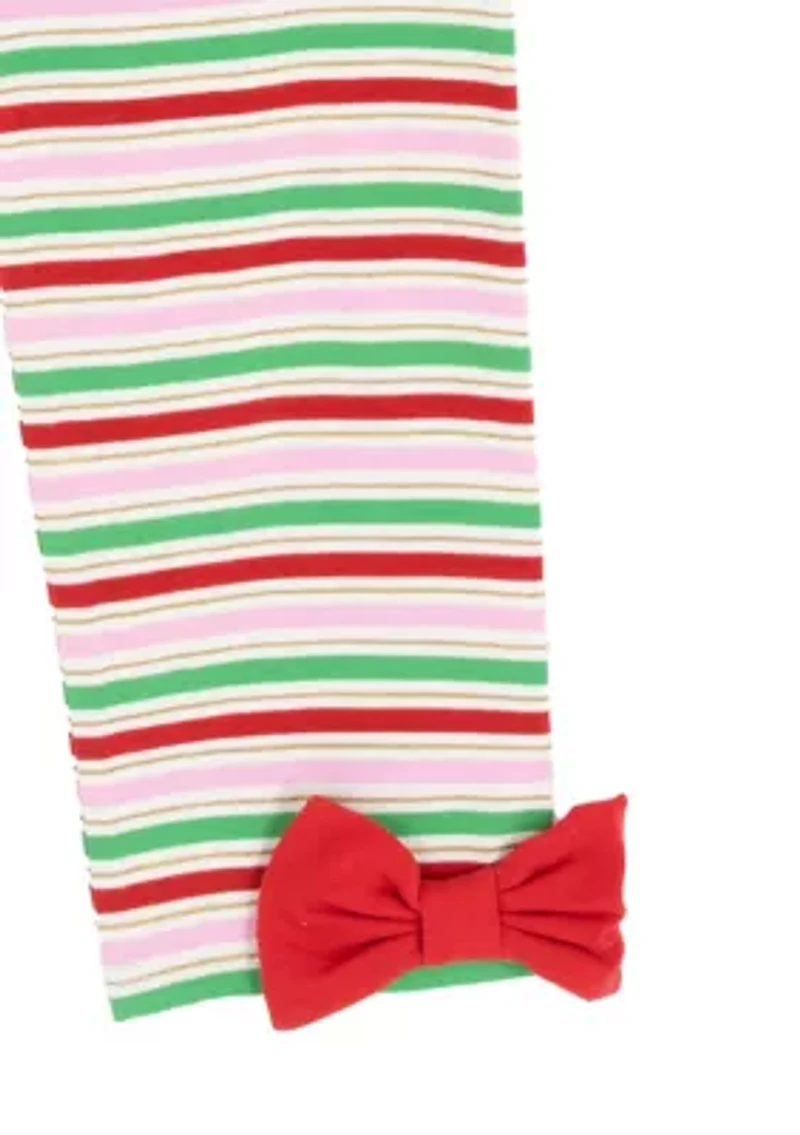 Girls 7-16 Stripe Leggings